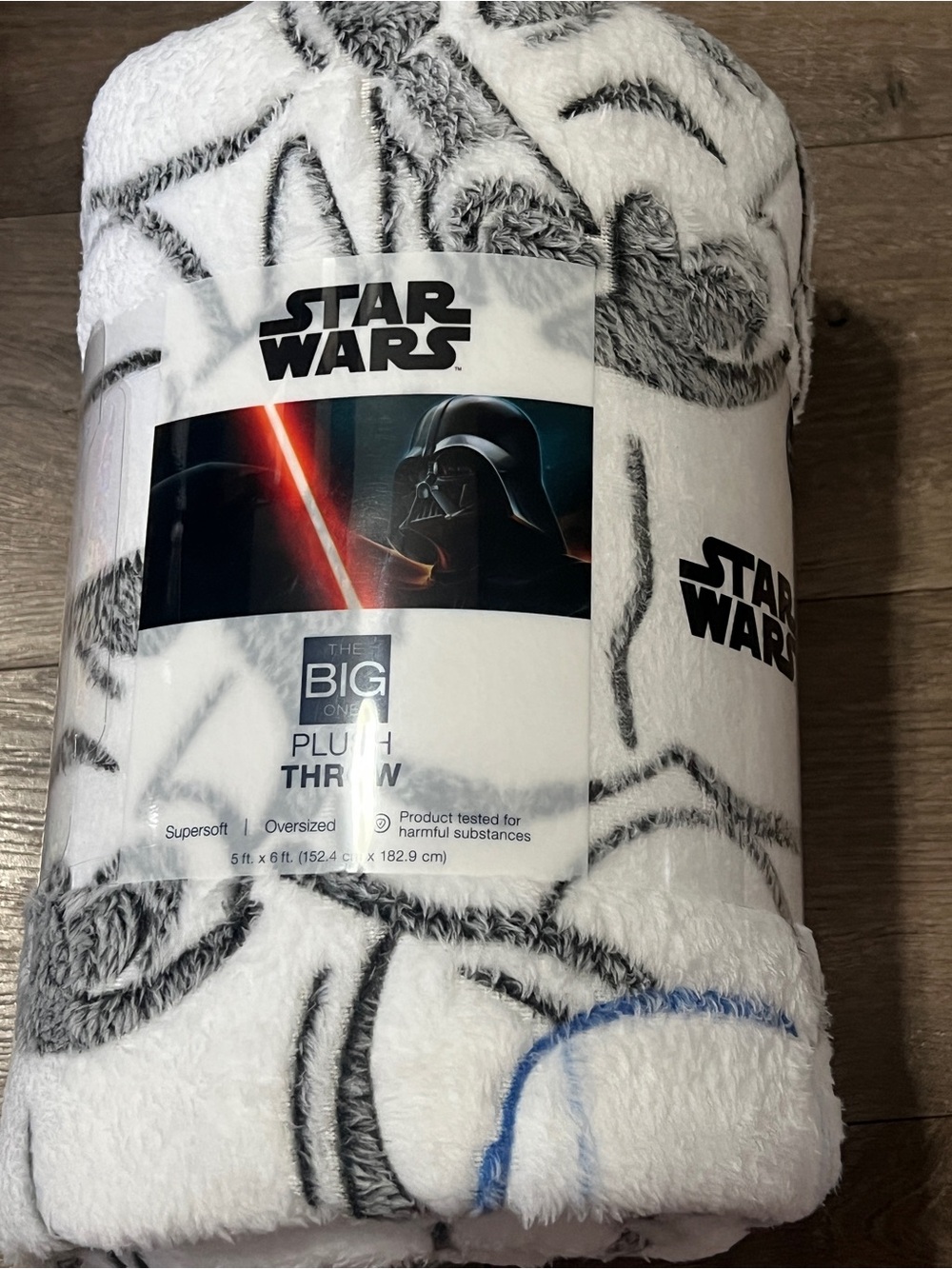 Star Wars The Big One Plush Throw New